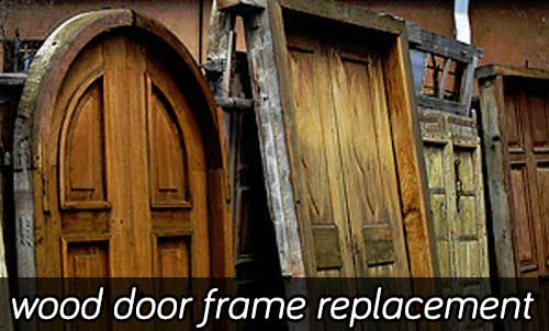 Wooden door frames