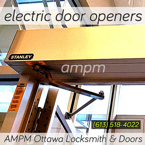 Electric Commercial Handicap Door Openers AMPM Ottawa